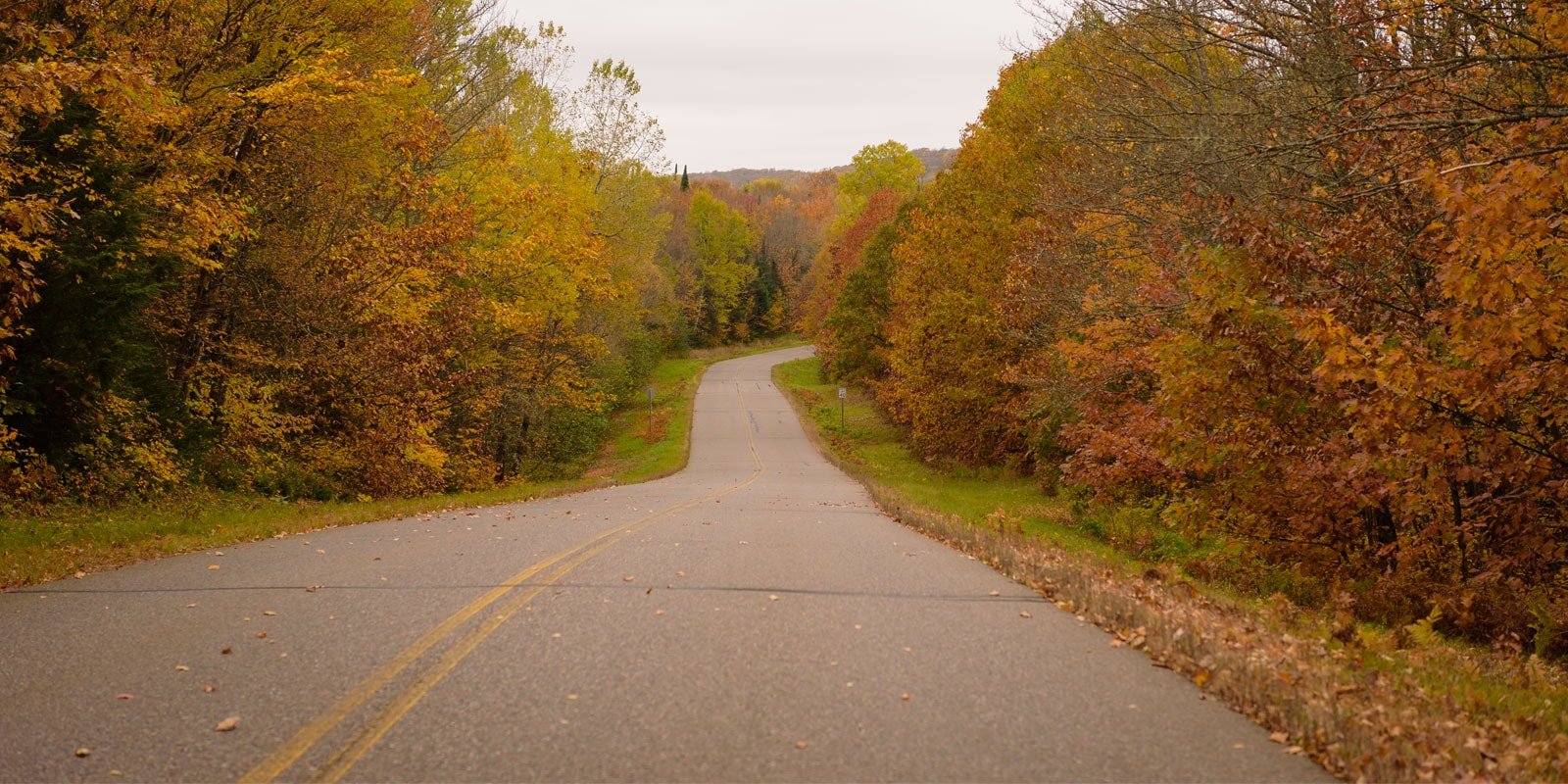 Natural landscape in Wisconsin