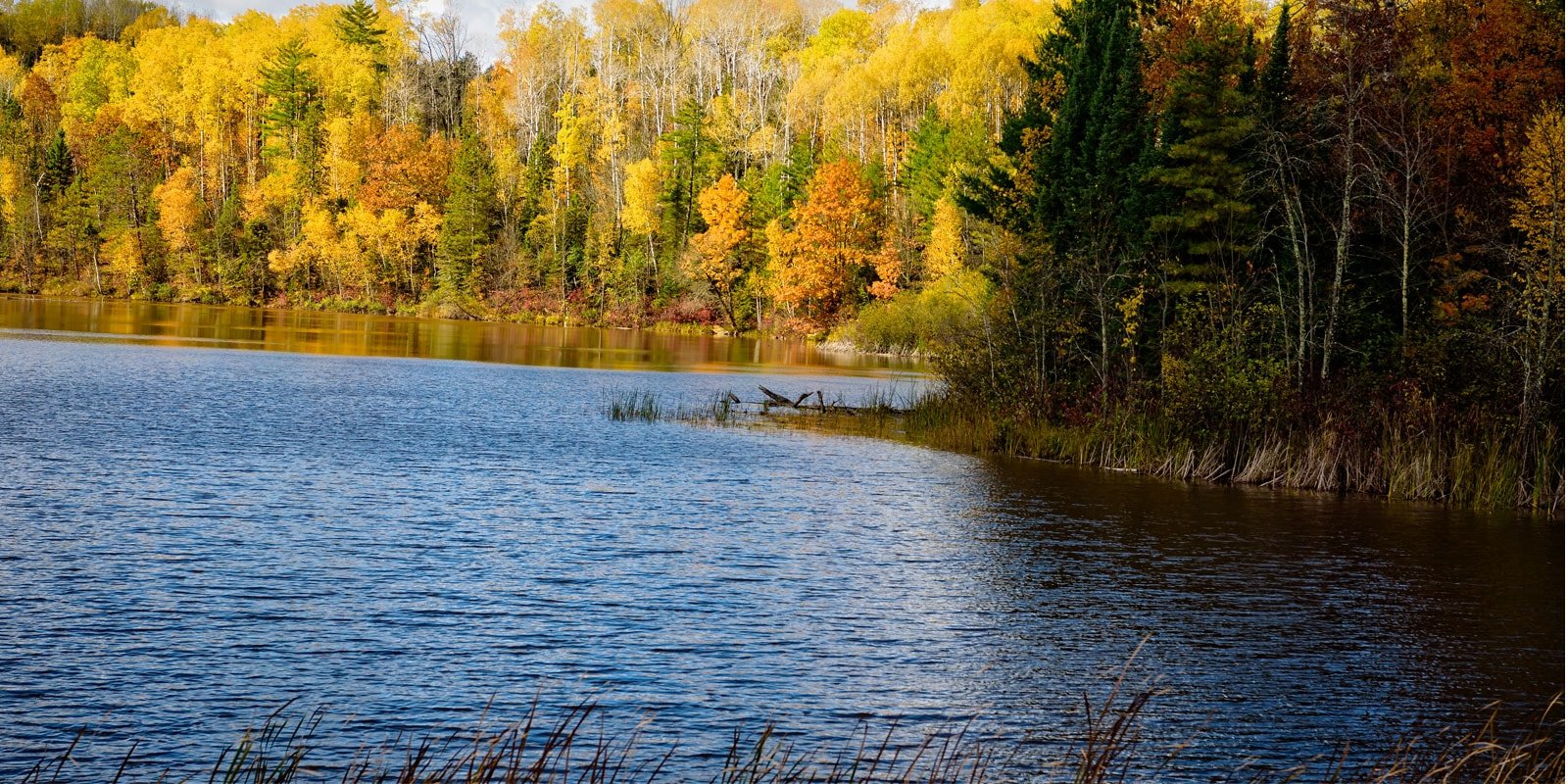 Natural landscape in Wisconsin