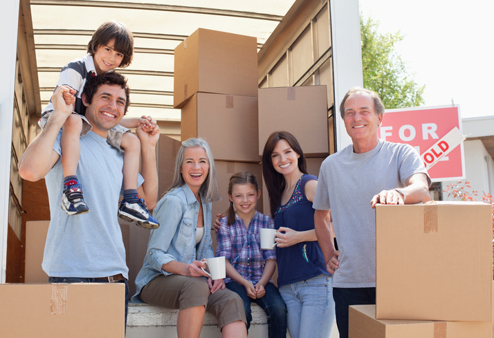 Moving in a new house